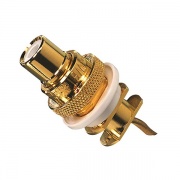 High-End разъем RCA (пара) (сделан из позолоченной меди) Jung