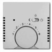 Накладка для терморегулятора 1095 U/UF-507, 1096 U ABB Basic 55 цвет белый шале (1795-96)