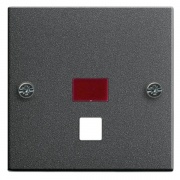 Накладка для шнурового выключателя Gira антрацит