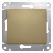 Перекрестный переключатель 10А механизм SE Glossa, титан