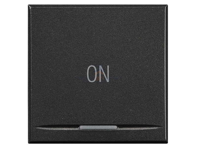 Axolute Клавиши с символами для системы автоматизации для 1 функции - 2 модуля, ON, цвет антрацит