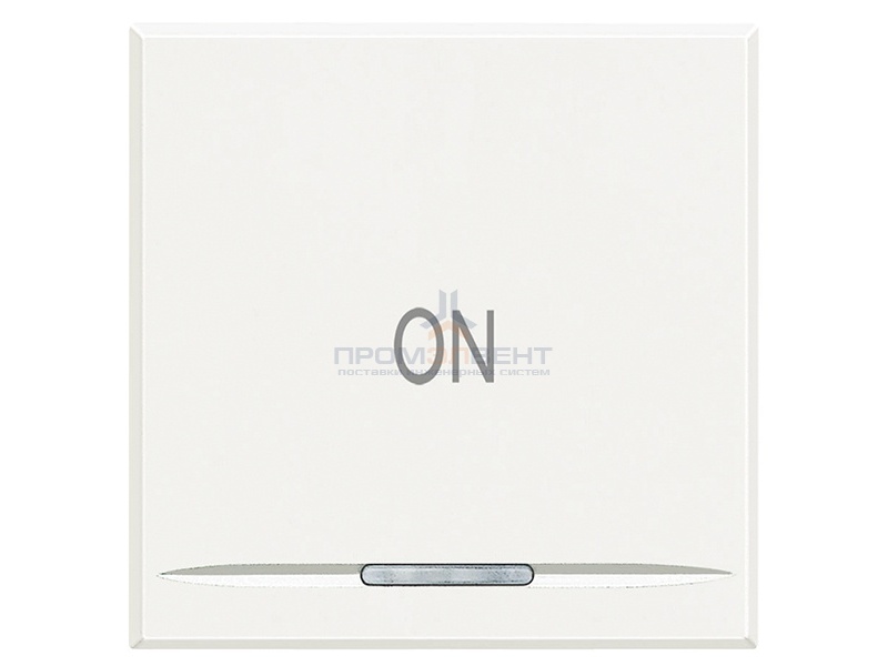 Axolute Клавиши с символами для системы автоматизации для 1 функции - 2 модуля, ON, цвет белый