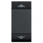 LL Клавиша UP DOWN 1 модуль, цвет антрацит