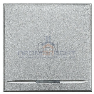 Axolute Клавиши с символами для системы автоматизации для 1 функции - 2 модуля, GEN, цвет алюминий