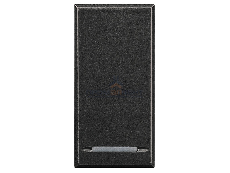 Axolute Клавиши без символов - 1 функция, 1 модуль, цвет антрацит