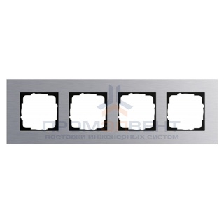 Рамка 4-ая Gira Esprit Алюминий