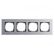 Рамка 4-ая Gira Esprit Алюминий