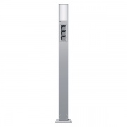 Энергетическая стойка Gira Алюминий 1600 мм со световым элементом и 3-мя свободными гнездами TX_44