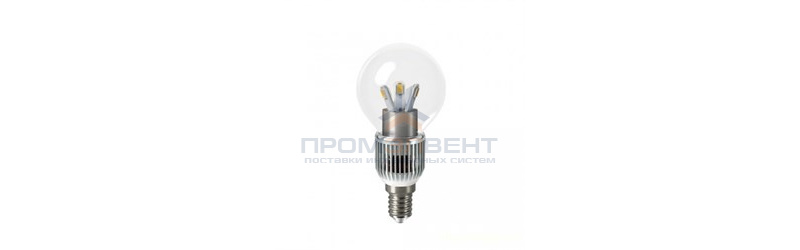 Лампа Gauss LED Globe-dim Crystal Clear 5W E14 2700K диммируемая