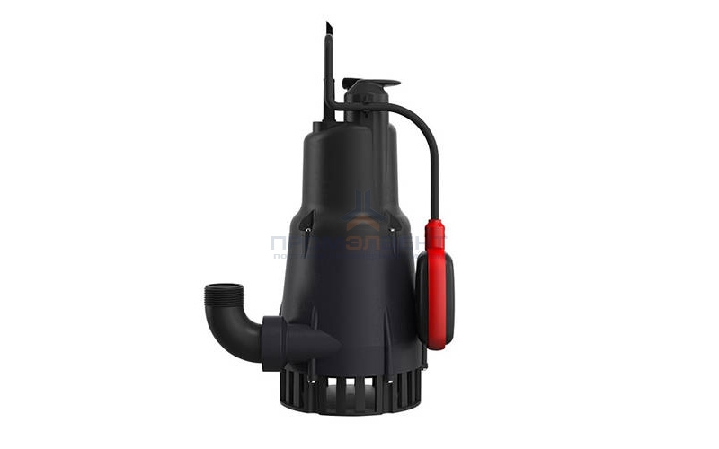 Насос дренажный Grundfos KPC 600 A - 0,8 кВт (230B, Qmax 283 л/мин, Hmax 10 м, кабель 10 м)