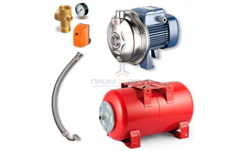 Насосная станция Pedrollo HYDROFRESH CP-ST6 150-24 CL - 0,75кВт (Qmax 150 л/мин, 1x230В, с/х)