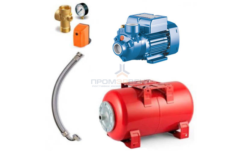 Насосная станция Pedrollo HYDROFRESH PKm 70-24 CL - 0,60 кВт (Qmax 50 л/мин, 1x230В, с/х)