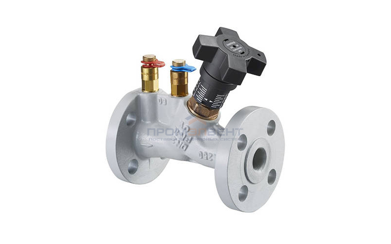 Вентиль регулирующий Oventrop Hydrocontrol VFC (16 бар) - Ду50 (с фланцами по ANSI)