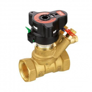 Клапан балансировочный Danfoss ASV-BD - 1" (ВР/ВР, PN20, Tmax 120°C, 2 изм.ниппеля и шар.кран)