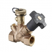 Клапан балансировочный Oventrop Aquastrom F - 1"1/2 (ВР/ВР, PN16, Tmax 120°C, со спускным краном)