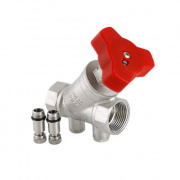 Клапан балансировочный SANEXT VT.054.N - 1" (ВР/ВР, PN16, Tmax 110°C, Kv 9,19 м³/ч)