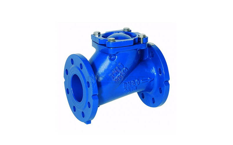 Клапан обратный шаровой GENEBRE 2453 - Ду65 (ф/ф, PN16, Tmax 80°C, чугун)