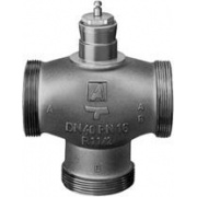 Клапан регулирующий трехходовый Danfoss VRG3 - 2"3/4 (НР/НР, PN16, Tmax 130°C, Kvs 40, чугун)