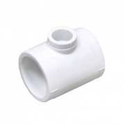 Тройник переходной Fusitek - 90 x 40 x 90 (для полипропиленовых труб под пайку, цвет белый)