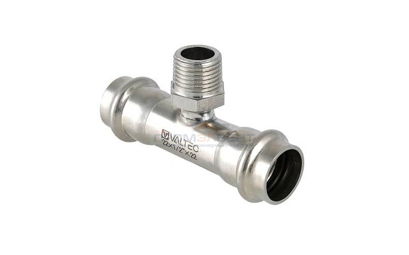 Тройник с переходом на наружную резьбу VALTEC VTi.150 - 28 x 1/2