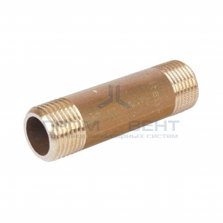 Удлинитель резьбовой STOUT - 1"1/4 длина 250 мм (НР/НР, латунь без покрытия)
