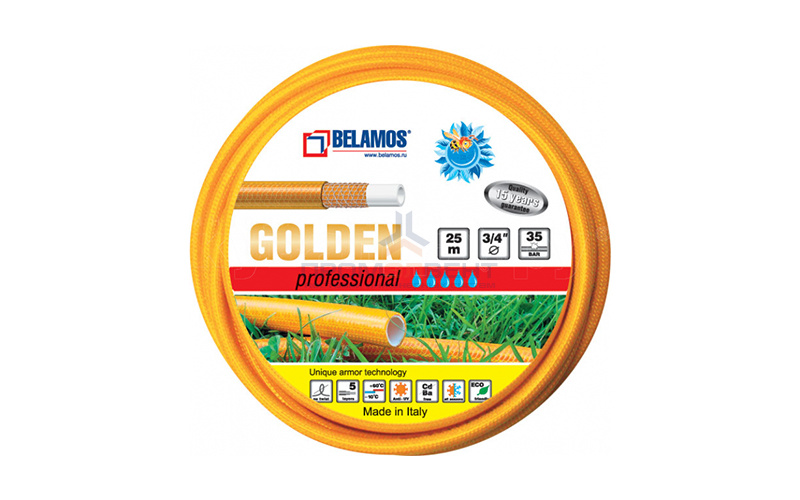 Шланг поливочный Belamos Golden - 3/4