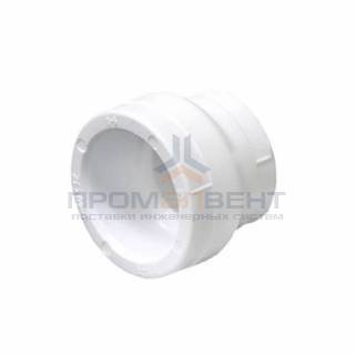 Муфта редукционная Fusitek - 40 x 20 (для полипропиленовых труб под пайку, цвет белый)