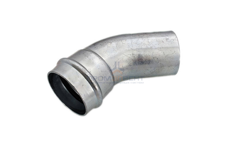 Отвод 45° Conex Banninger PC 5040 - 42 (оцинкованная сталь)