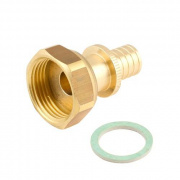 Переход на накидную гайку SANEXT - 16 x 3/4" (для труб из сшитого полиэтилена)