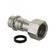 Переход на накидную гайку VALTEC VTi.908 - 28 x 1" (прессовой, для труб из нержавеющей стали)