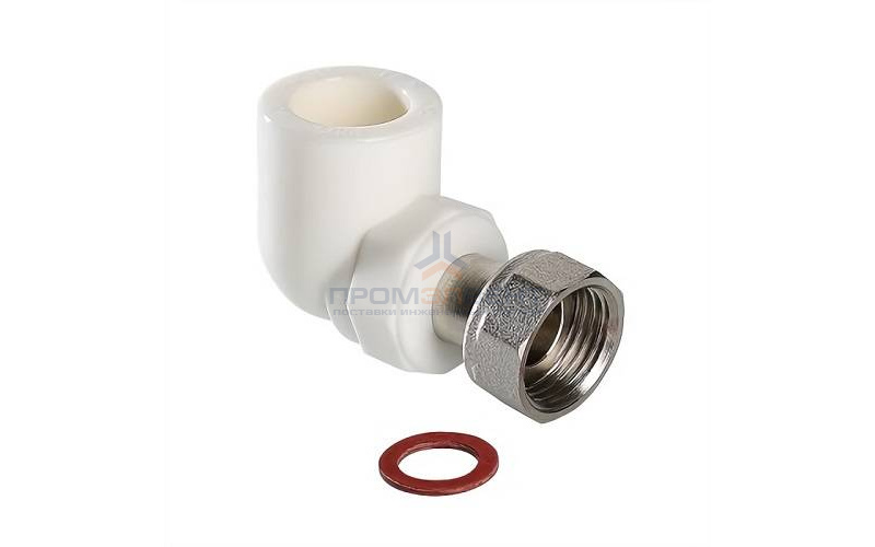 Переход на накидную гайку угловой VALTEC VTp.758 - 25 x 3/4