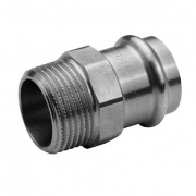 Переход на наружную резьбу Conex Banninger PC 4243G - 22 x 3/4" (оцинкованная сталь)