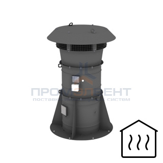 КРУП-Кр-190 — Крышная установка подпора воздуха круглая