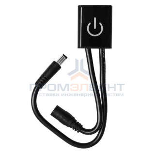 04-07 Выключатель бесконтактный, 12/24В, 72/144Вт, 6А, вход. кабель 100мм, выход.200мм,  30.8 х 8.7 х38 мм