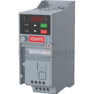 Частотный преобразователь VEDA Drive VF-51 1,5 кВт (220В,1 фаза) ABA00003