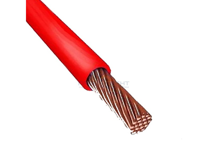 Провод установочный ПВ-3 (ПуГВ) 25,0 красный ГОСТ 31947