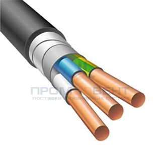 Кабель силовой бронированный ВБбШв 3х2.5 ГОСТ 31996 (Электротехмаш)