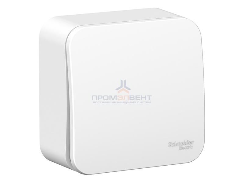 Выключатель 1-клавишный (cх.1) Blanca Schneider Electric 6А 250В белый изол.пластина