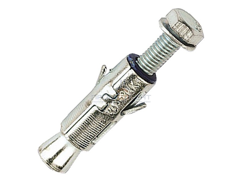 Усиленный анкер 16x80 с болтом М10 оцинкованный DKC