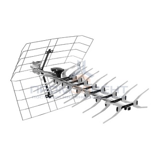 Активная ТВ-Антенна RX-413 для аналогового и цифрового телевидения DVB-T2 усиление 34 дБ