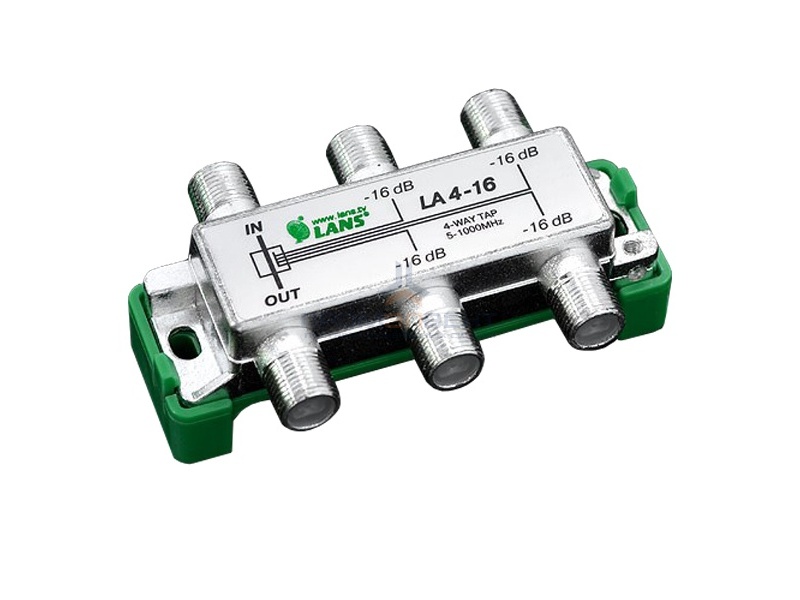 Ответвитель 4 отвода 16.0 дБ