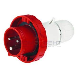 Вилка кабельная DKC Quadro IP67 32A 2P+E 230В