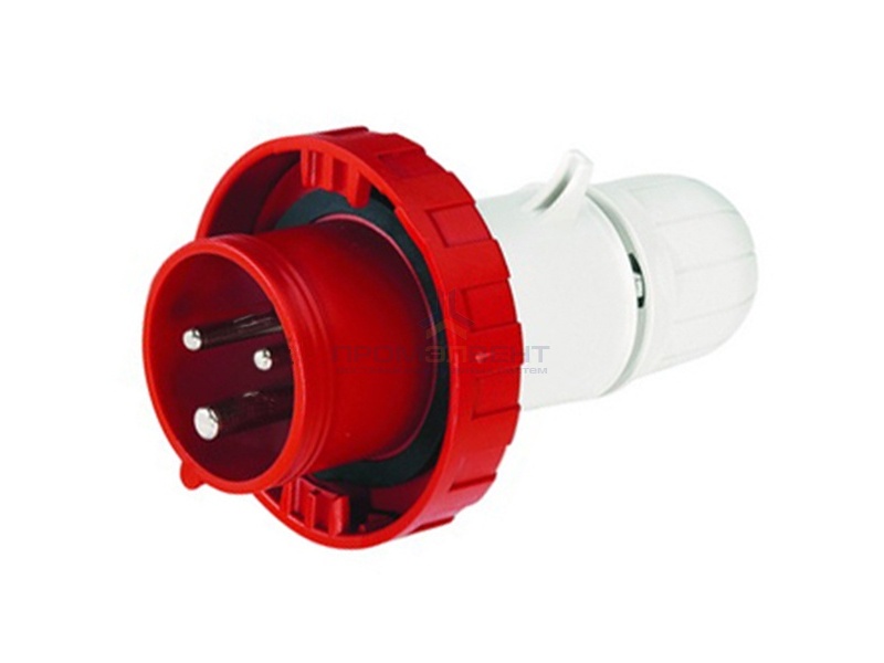 Вилка кабельная DKC Quadro IP67 63A 2P+E 230V