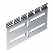 Регулируемый горизонтальный соединитель внешний H50, цинк-ламельный