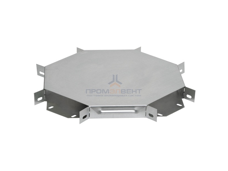 Крестовина с крышкой для лотков 50х400 ИЭК