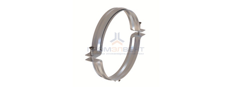 Хомут для тяжелых нагрузок 100мм, без изоляции