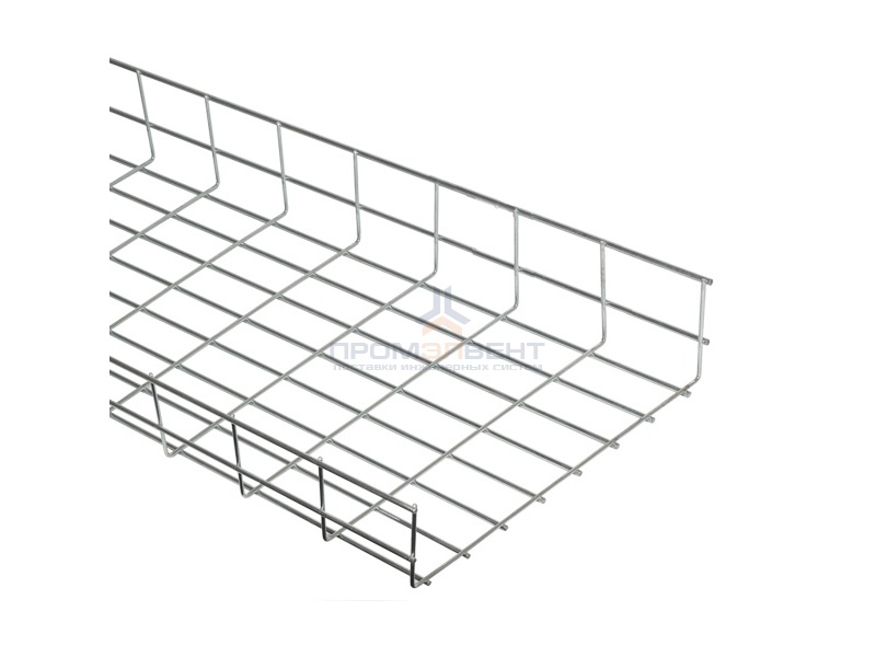 Лоток проволочный 100х150х3000 ИЭК толщина проволоки 4мм ГЦ