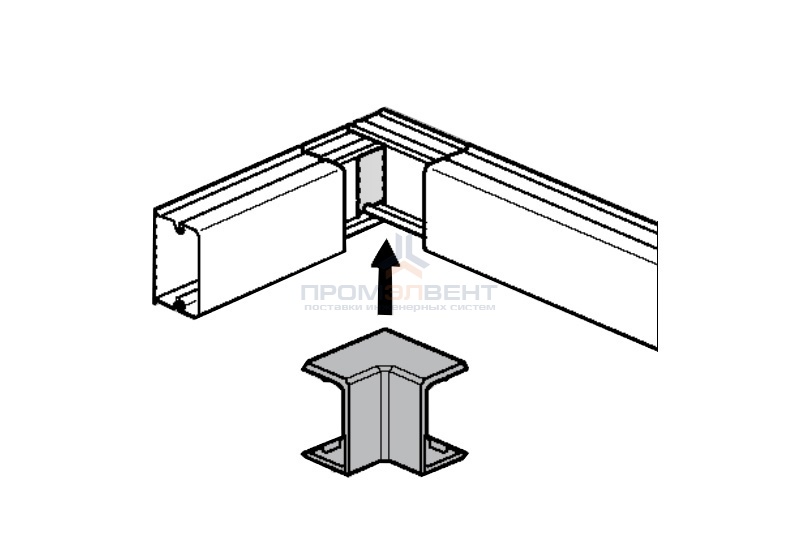 Внутренний угол 20x12мм Legrand METRA