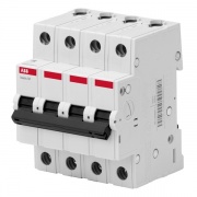 Автоматический выключатель ABB Basic M 4P 40A C 4,5кА, BMS414C40 (автомат)