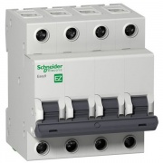 Автоматический выключатель Schneider Electric EASY 9 4П 50А С 4,5кА 400В (автомат)